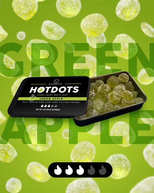 HotDots - Green Apple (medium) - 25 pcs