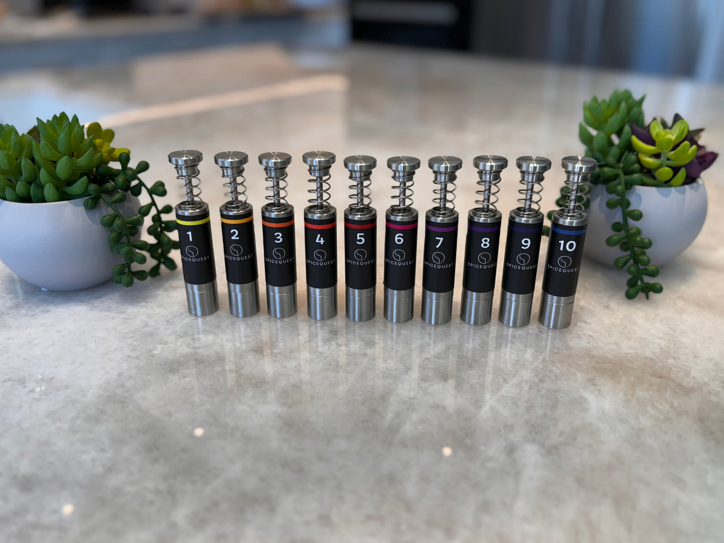 SpiceQuest Pro 10-Grinder + Spice Set