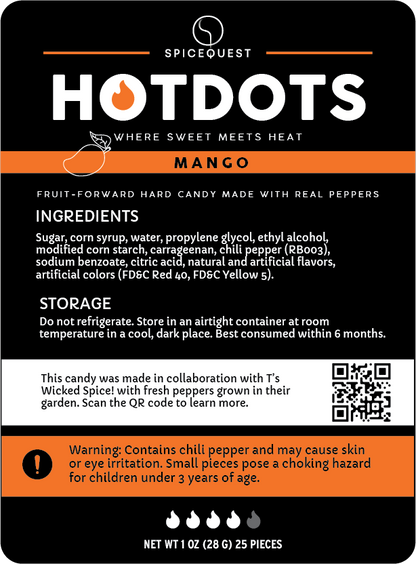HotDots - Mango (hot) - 25 pcs
